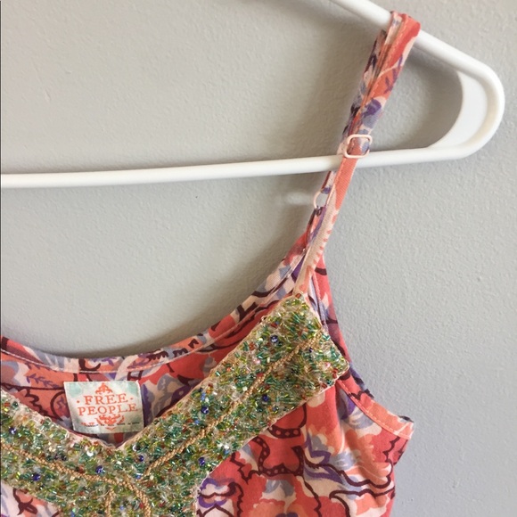 Free People beaded floral dress - Picture 5 of 8